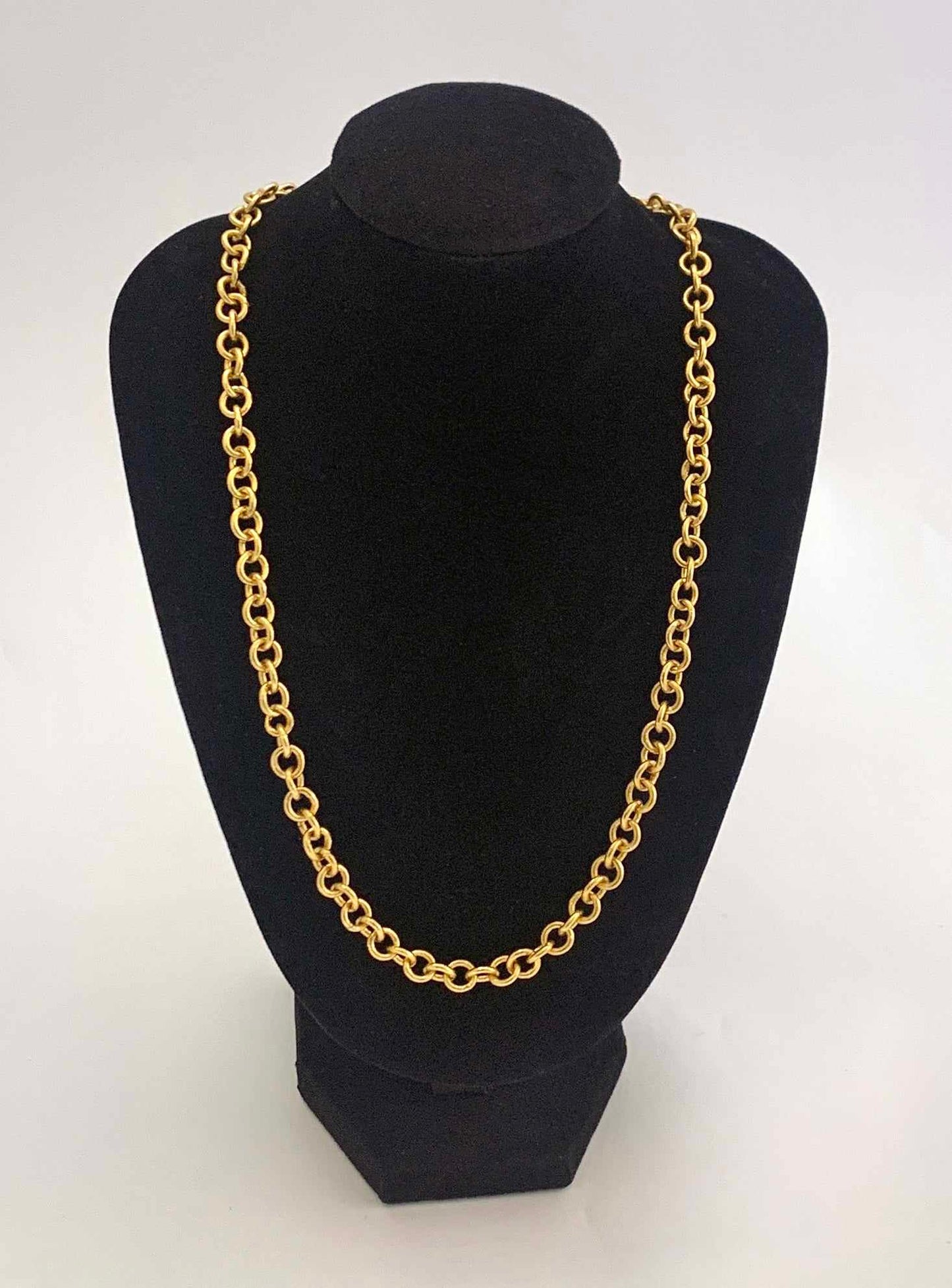 24ct Gold T-Bar Chain