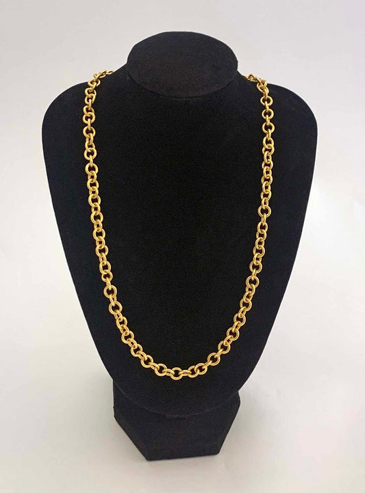 24ct Gold T-Bar Chain