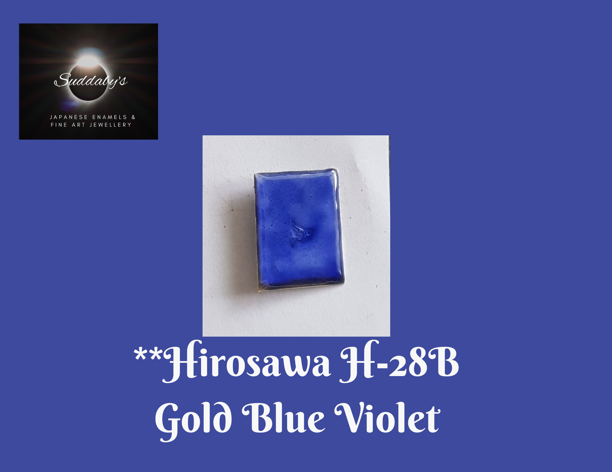 *NEW PRODUCT* Hirosawa H-28B Japanese Leaded Transparent Enamel Powder ...