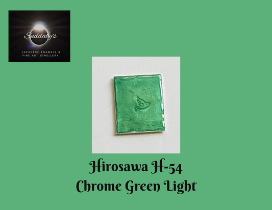 NEW PRODUCT**Hirosawa H-54 Japanese Leaded Transparent Enamel Powders