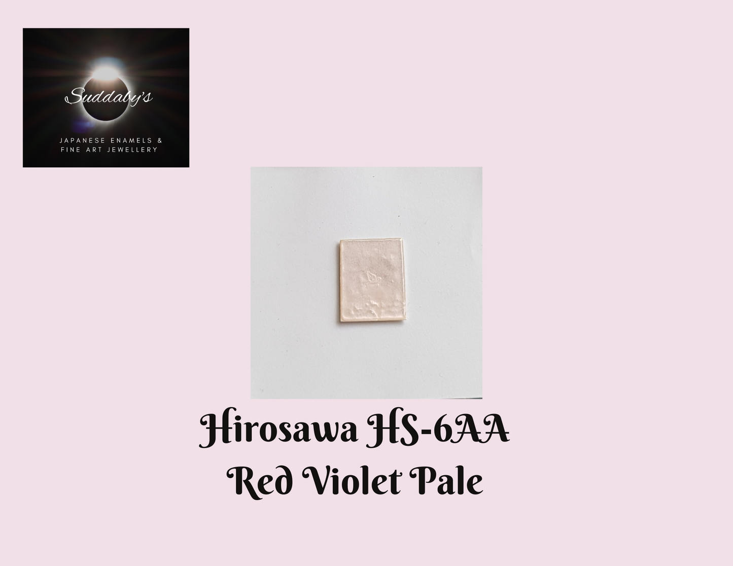 NEW PRODUCT** Hirosawa HS-6AA Japanese Vitreous Leaded Enamel Powders