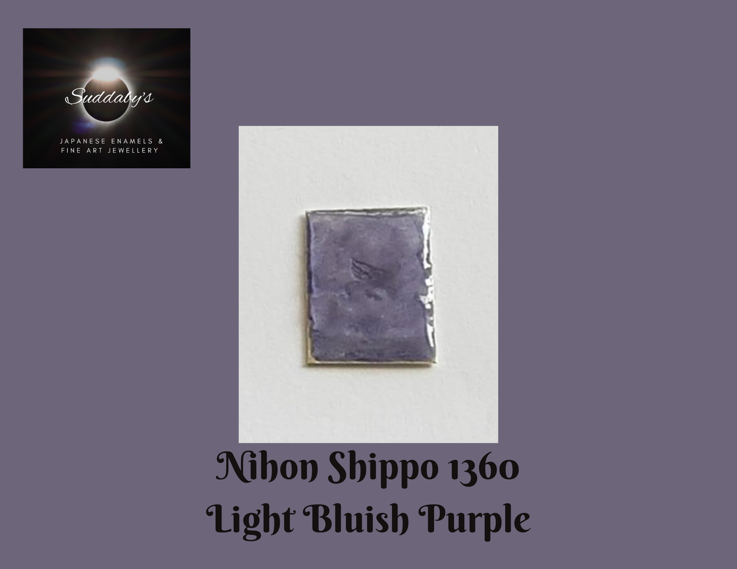 NEW PRODUCT**Nihon Shippo 1360 Vitreous Japanese Leaded Transparent  Enamel Powders.