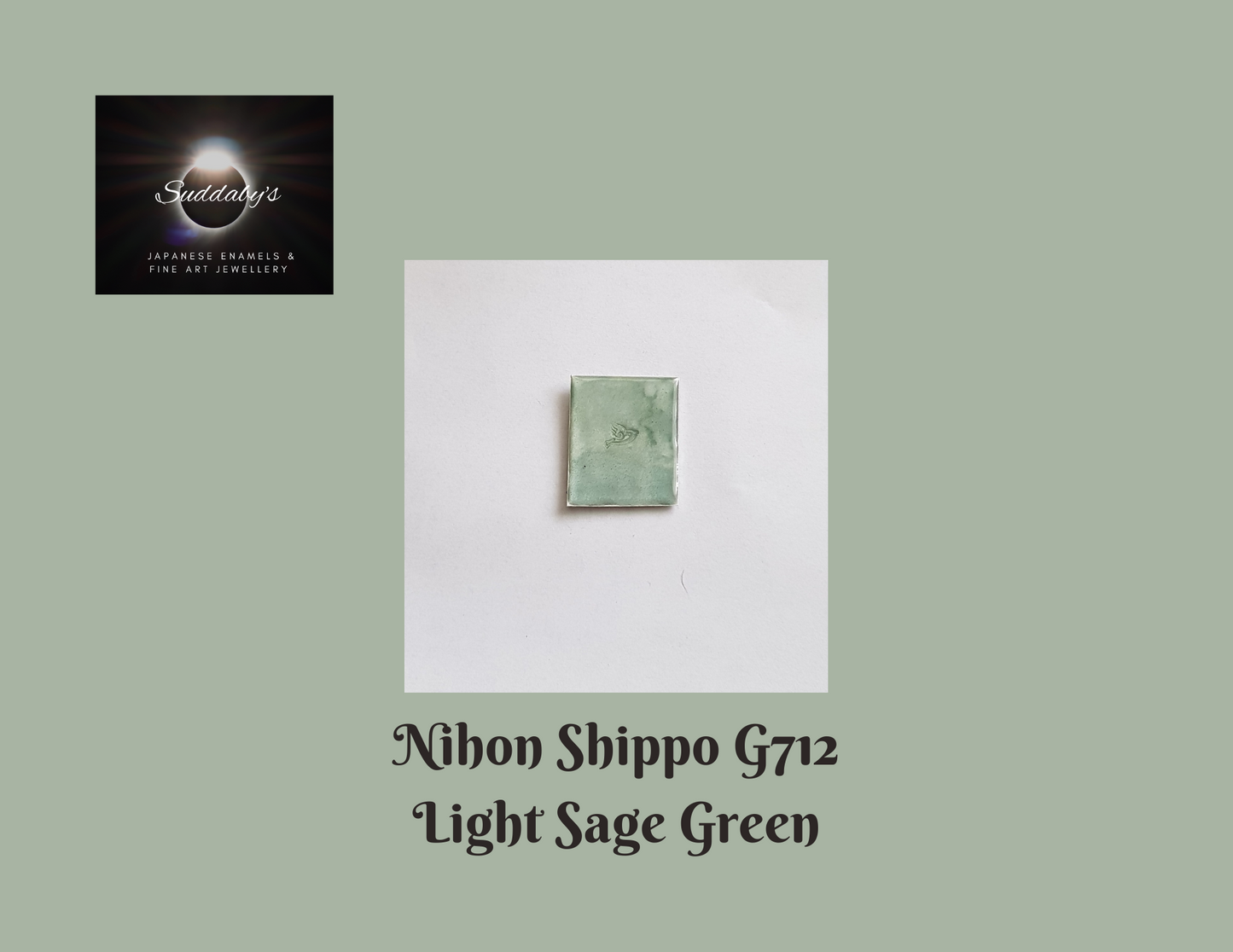 * NEW PRODUCT* Nihon Shippo G712 Japanese Vitreous Leaded Transparent Enamel Powders