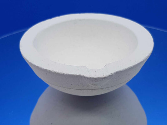 Quartz Silicon Melting Dish for high temperature melting of silver & gold